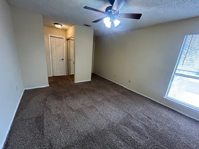 Bedroom 1 with double closets
