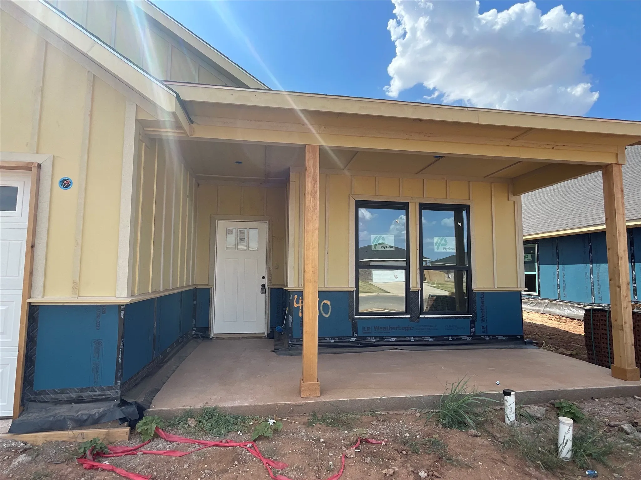 FRONT DOOR & PORCH