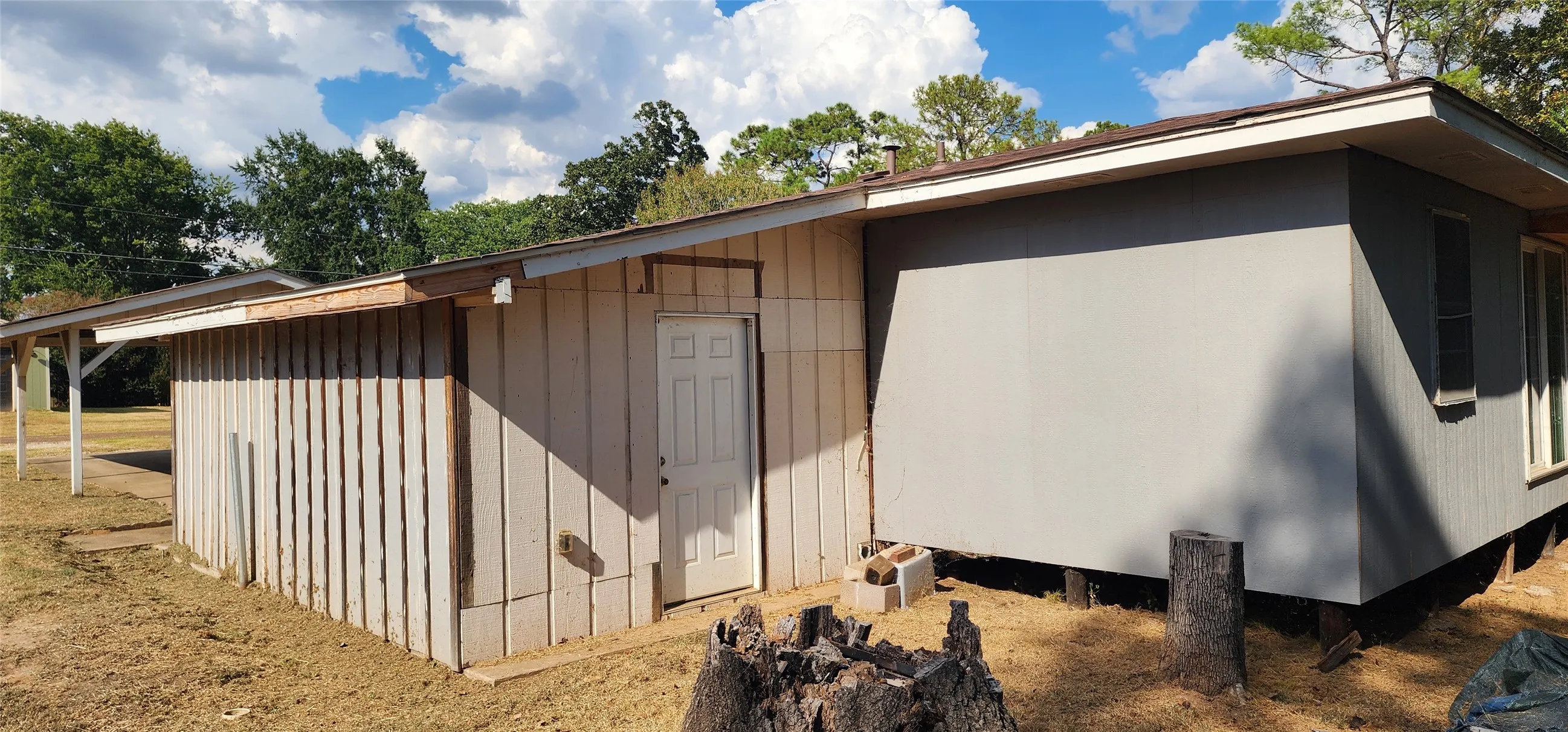 Back of home