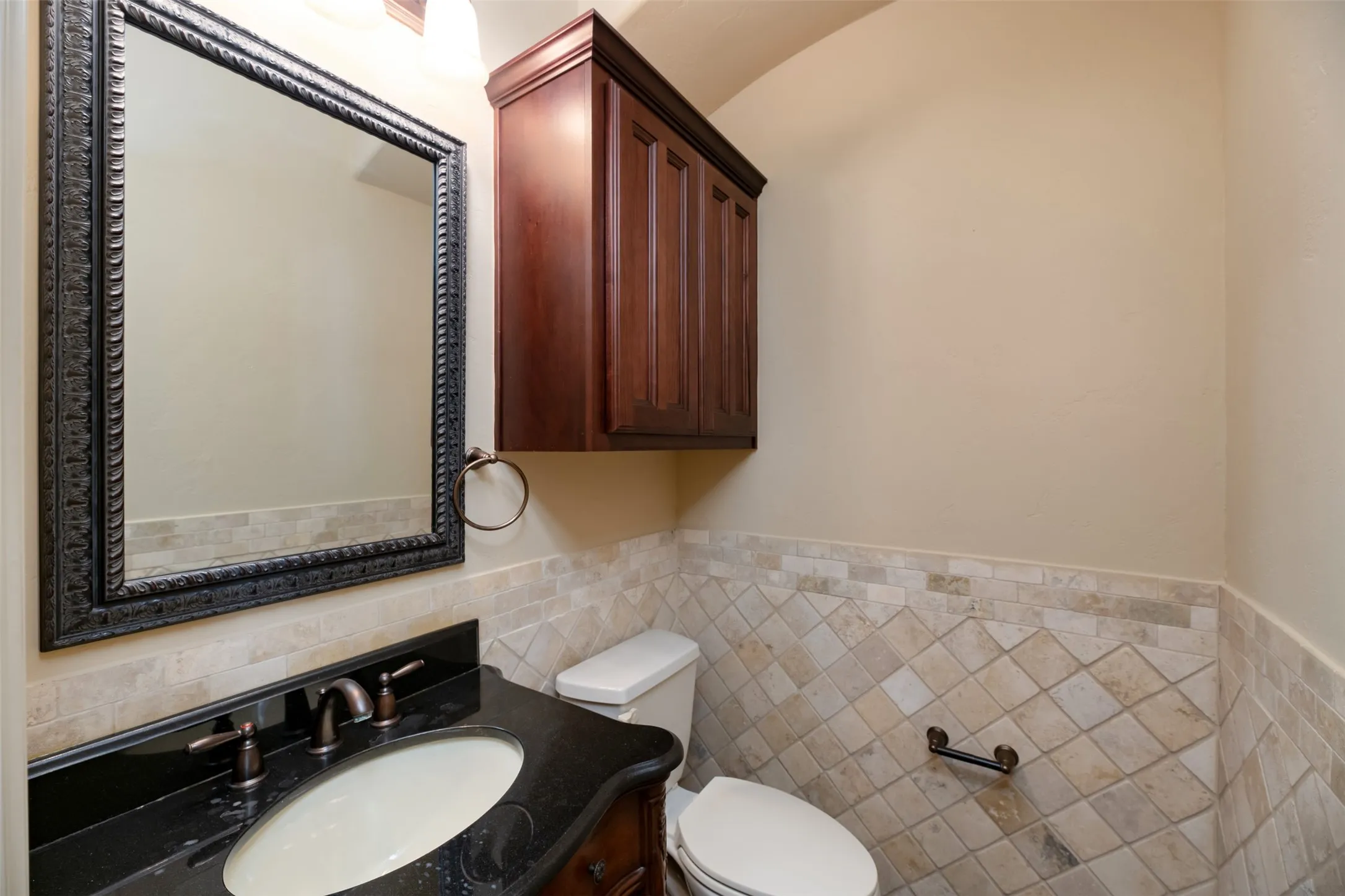 half bath 2n floor