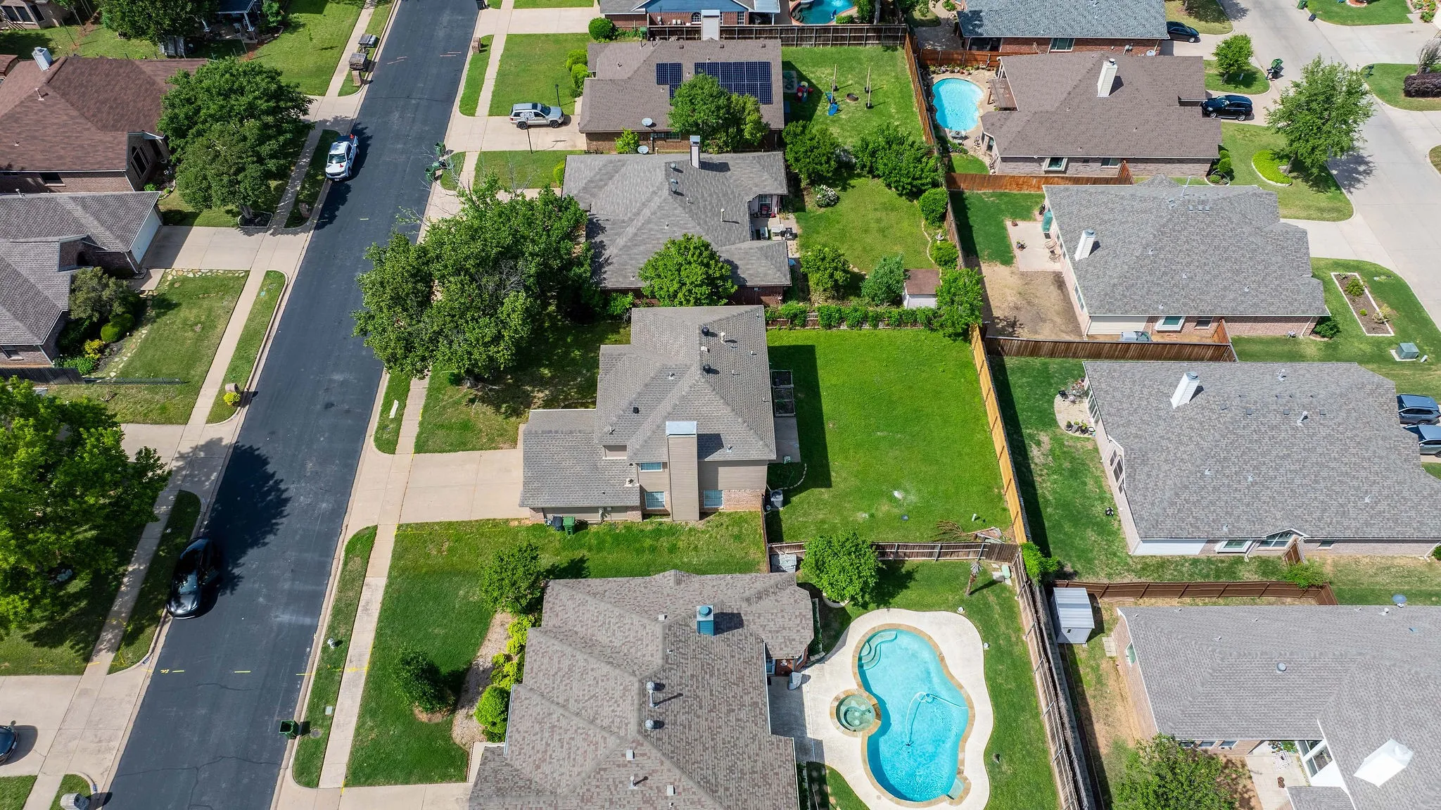 View of aerial view
