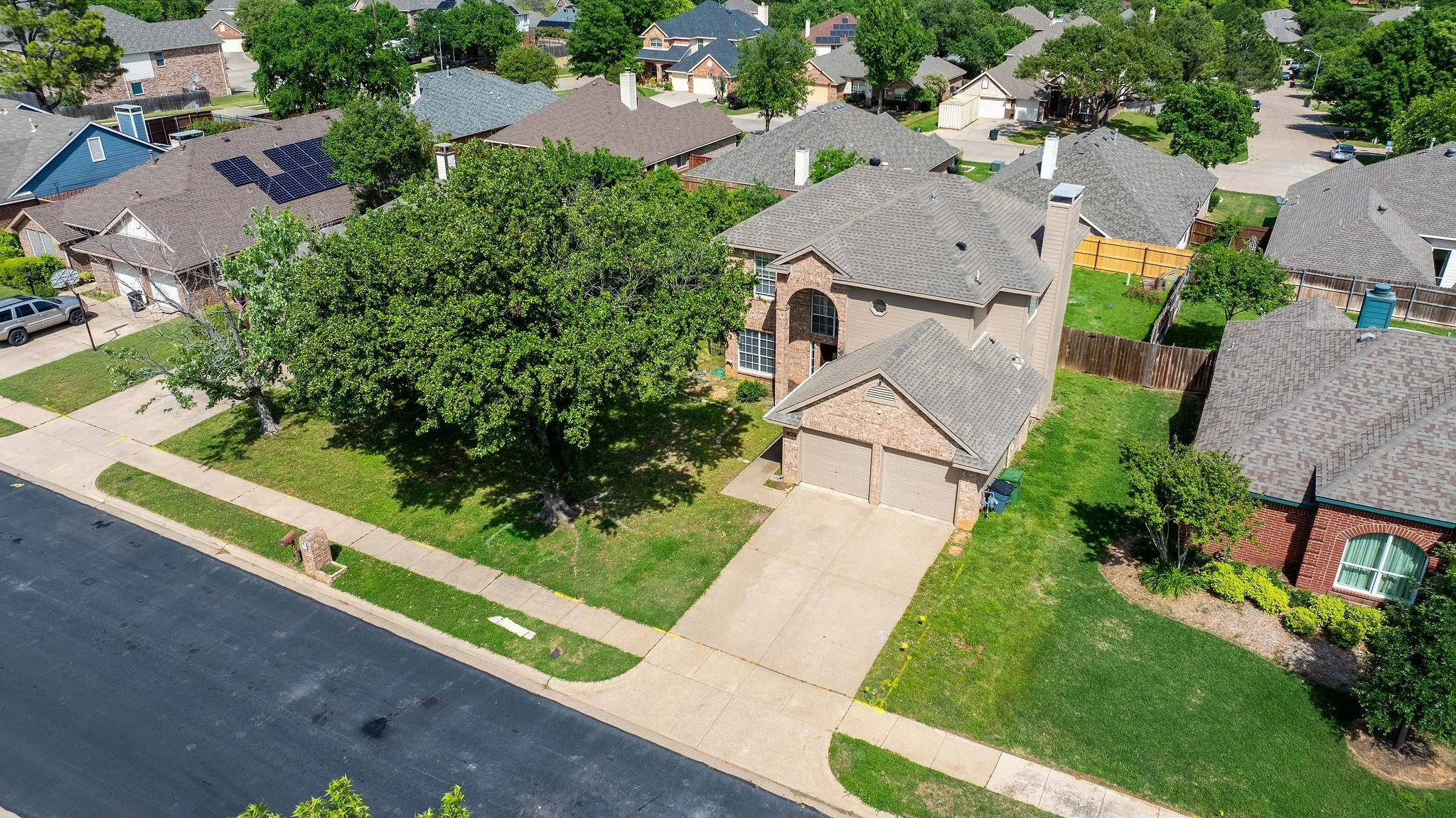 View of birds eye view of property