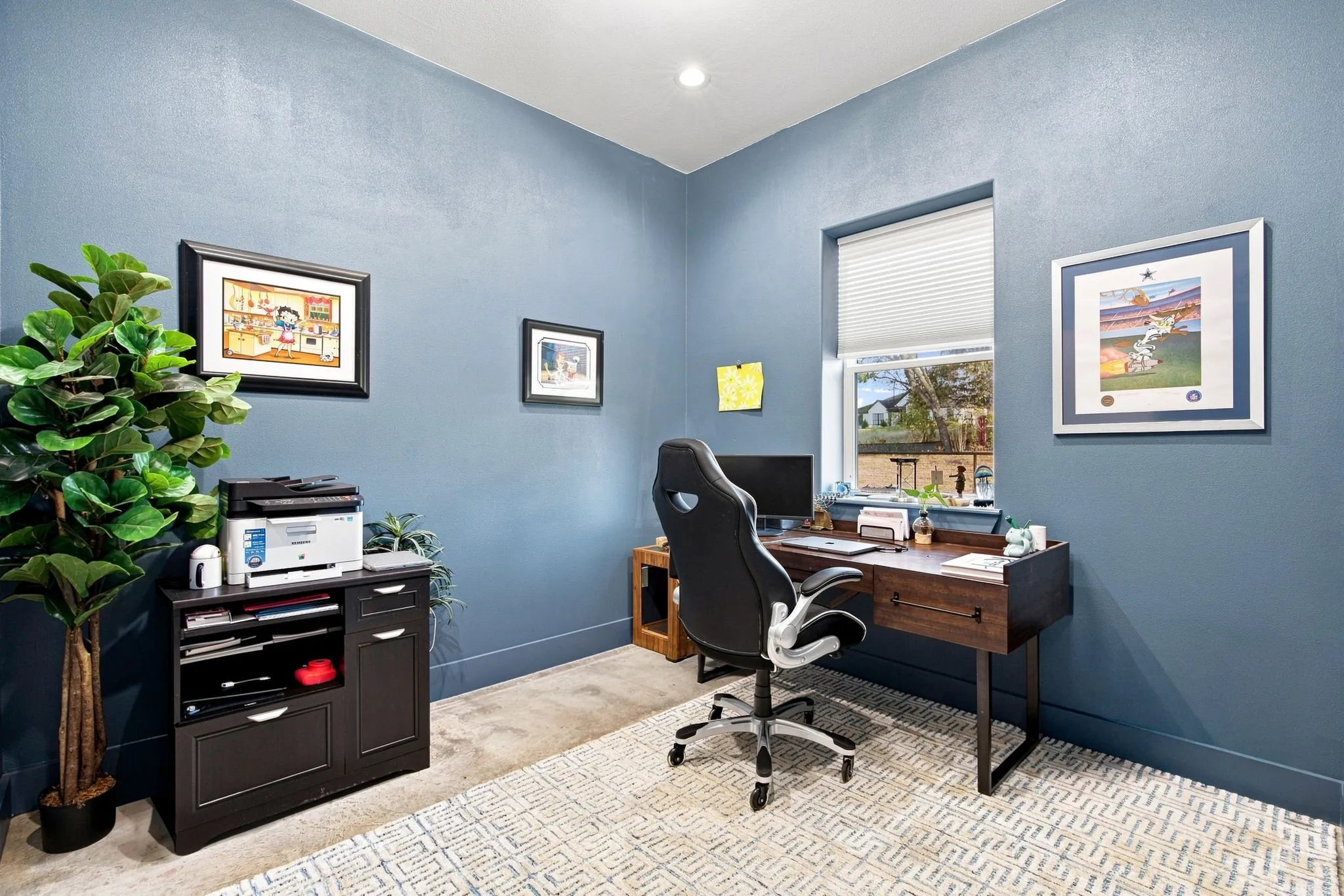 Utilized as Office