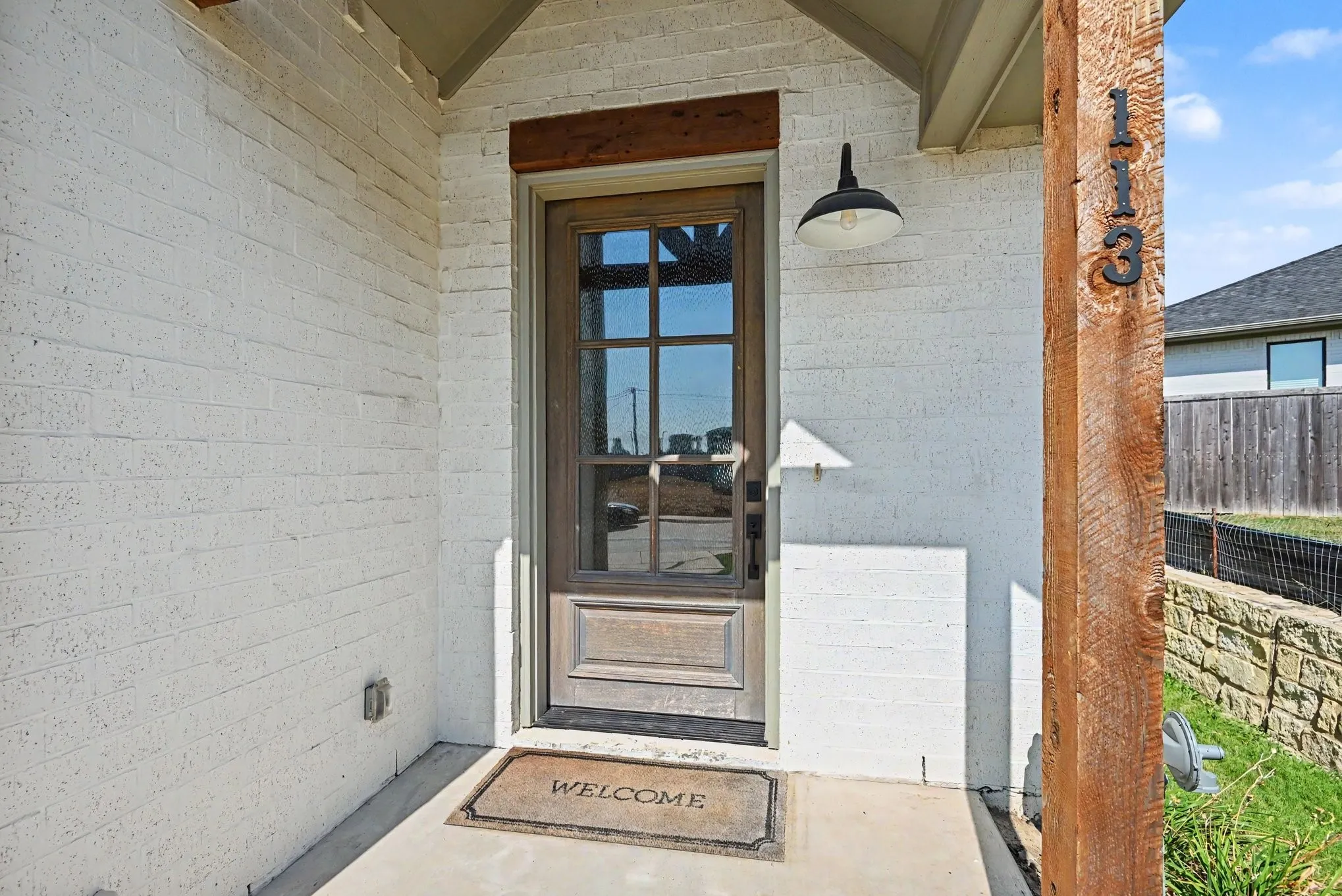 Beautiful entryway