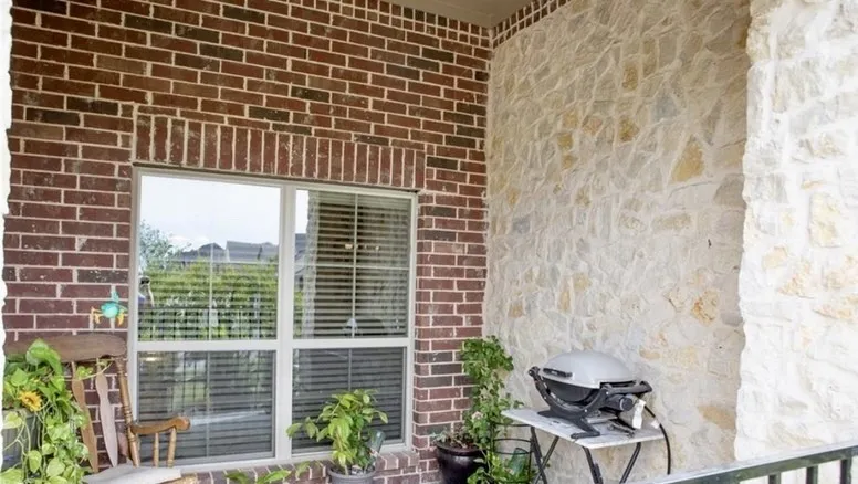 Front porch for pets, grilling, furniture, etc...