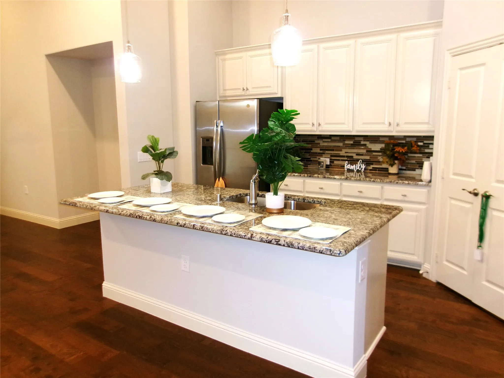 View of kitchen