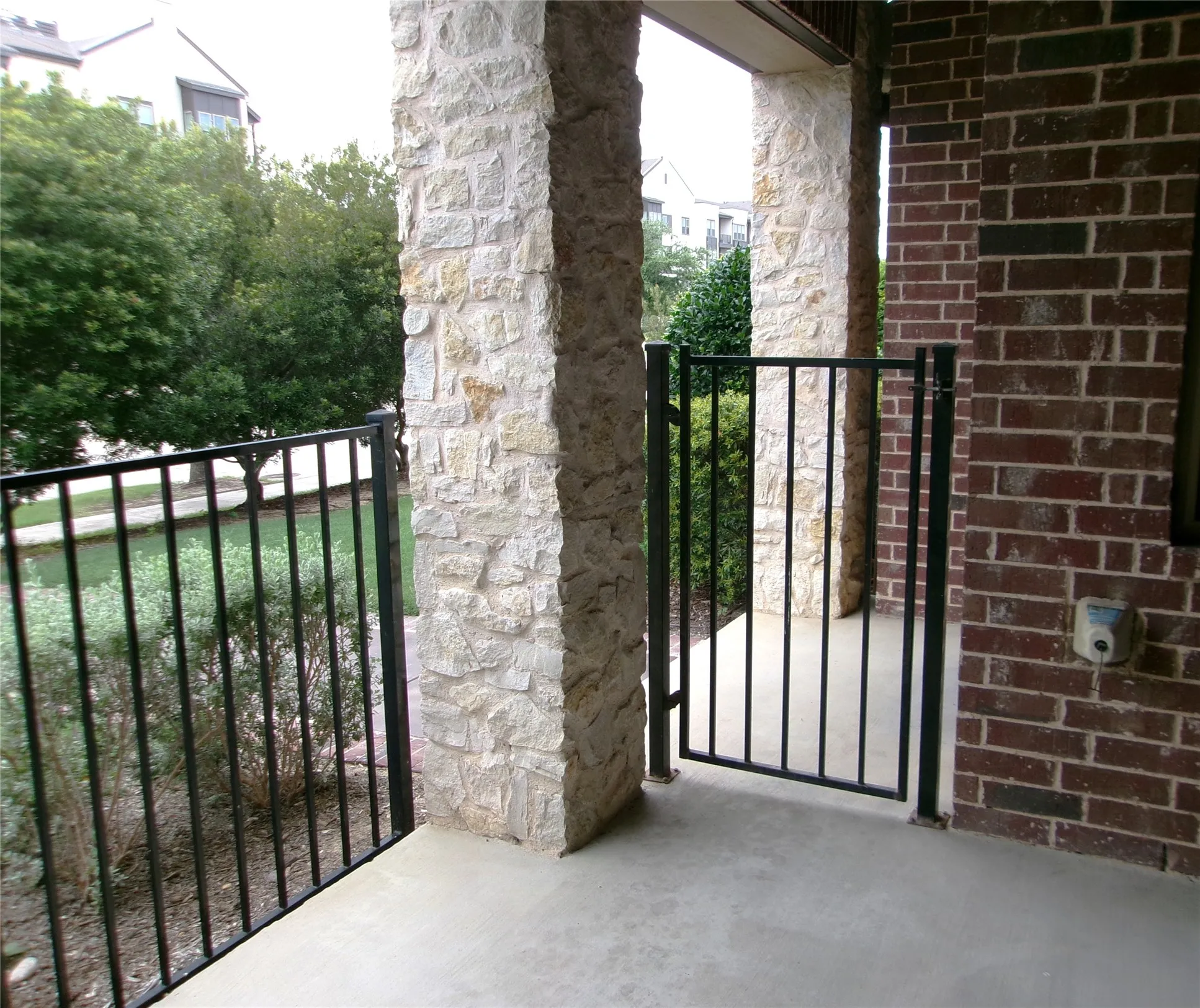 Front porch for pets, grilling, furniture, etc...