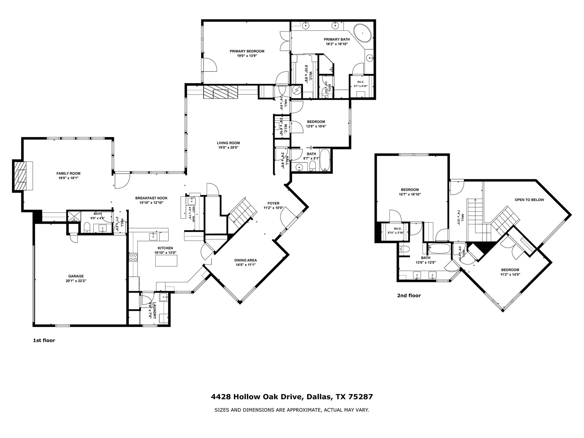 Single Family Residence For Sale in Collin County , 4428 Hollow Oak Drive, Dallas, Texas 75287, 4 Bedroom, 4 Bathroom, 2 Garage spaces, 3,605 Sqft, built in 1988, mls#21375394, Real Estate Agent in Dallas, Homes For Sale in Collin county, Homes For Sale in Dallas, Realtor in Dallas Texas, Real Estate Brokerage Independent Realty Texas, Luminita Cordes Realtor