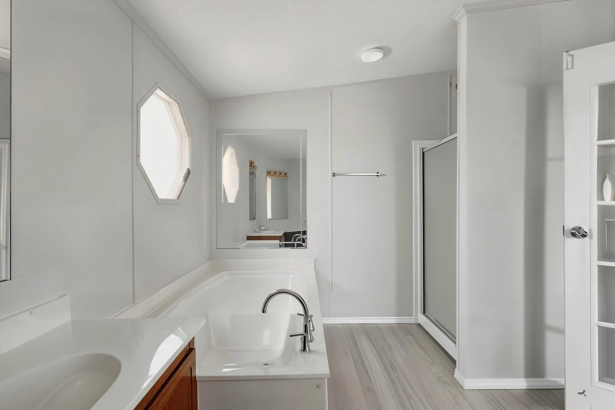 Another view of the primary bathroom