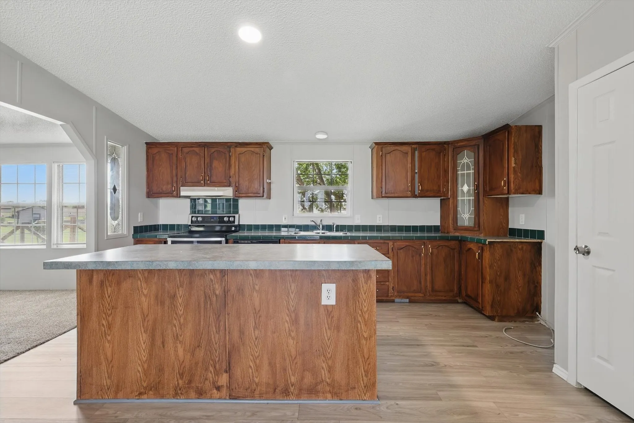 Another view of the kitchen