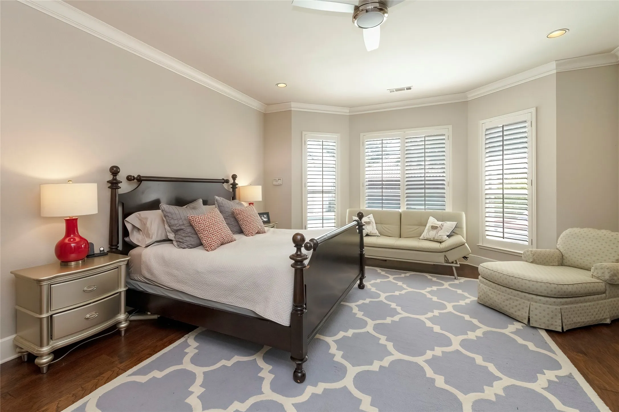 Master with Bay Windows