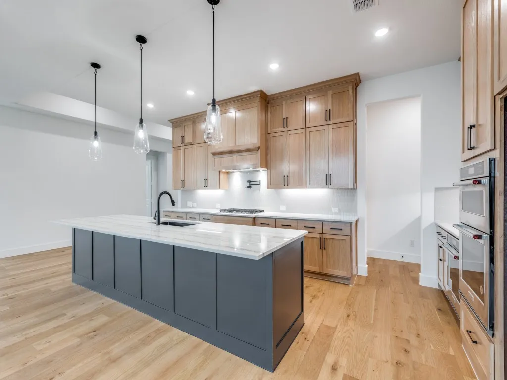 No shortage of space, storage or style in this over the top kichen!