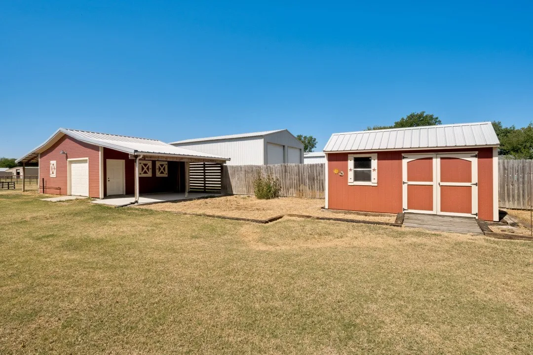 and large shed