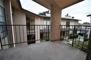 plenty of room for funiture on the balcony to enjoy the outdoors