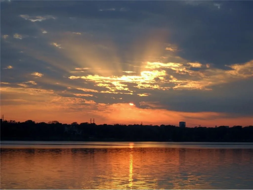 You will love the beauty of a White Rock Lake sunset!