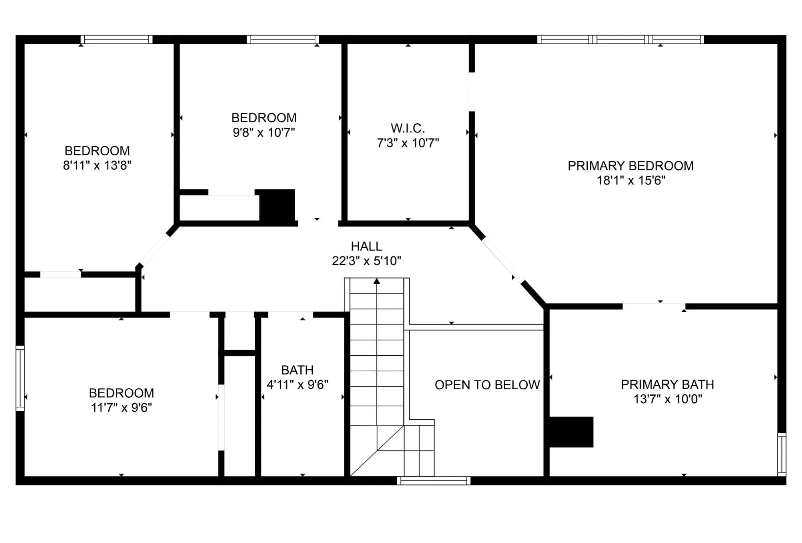 View of room layout