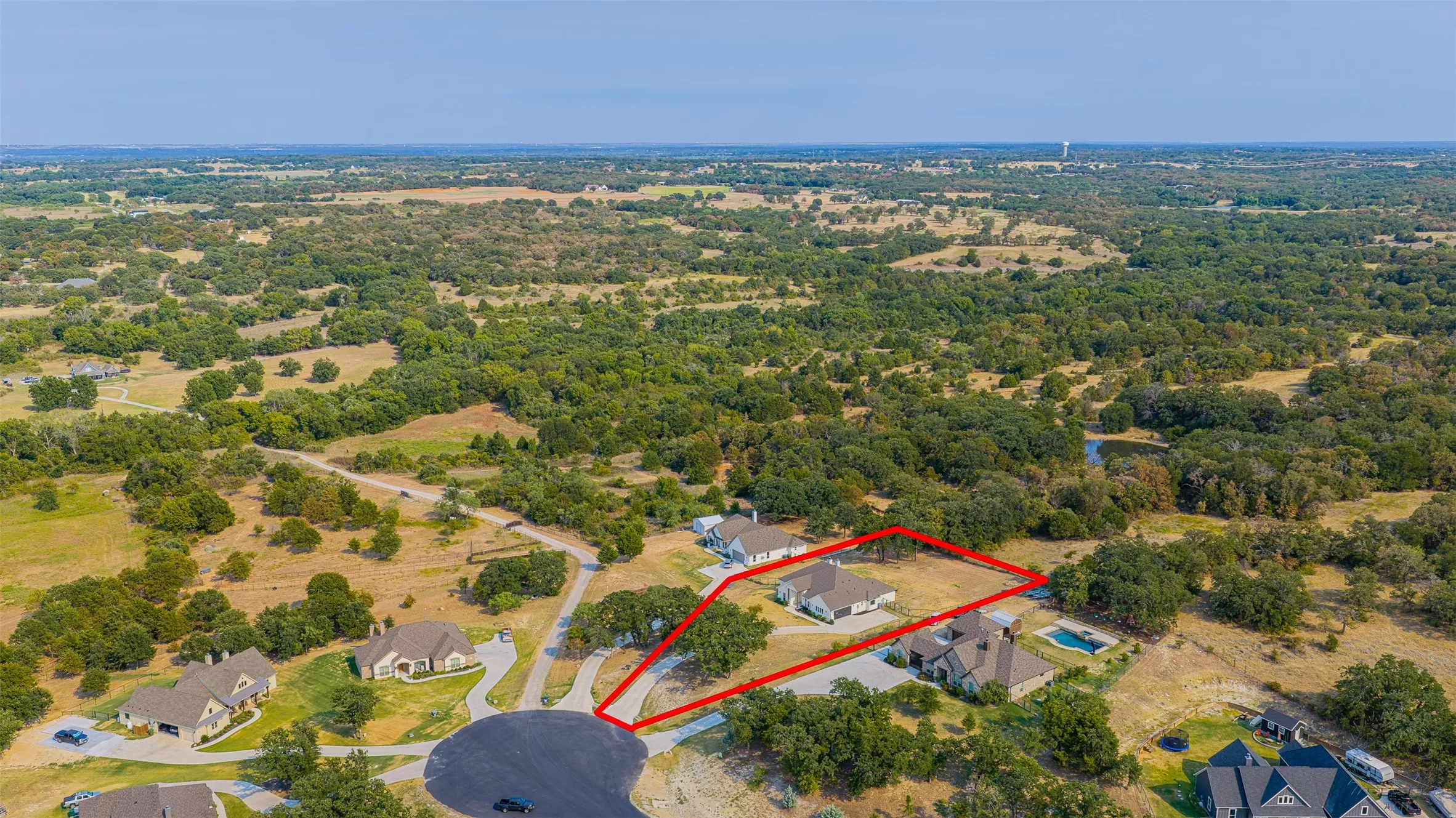 Aerial View facing south east