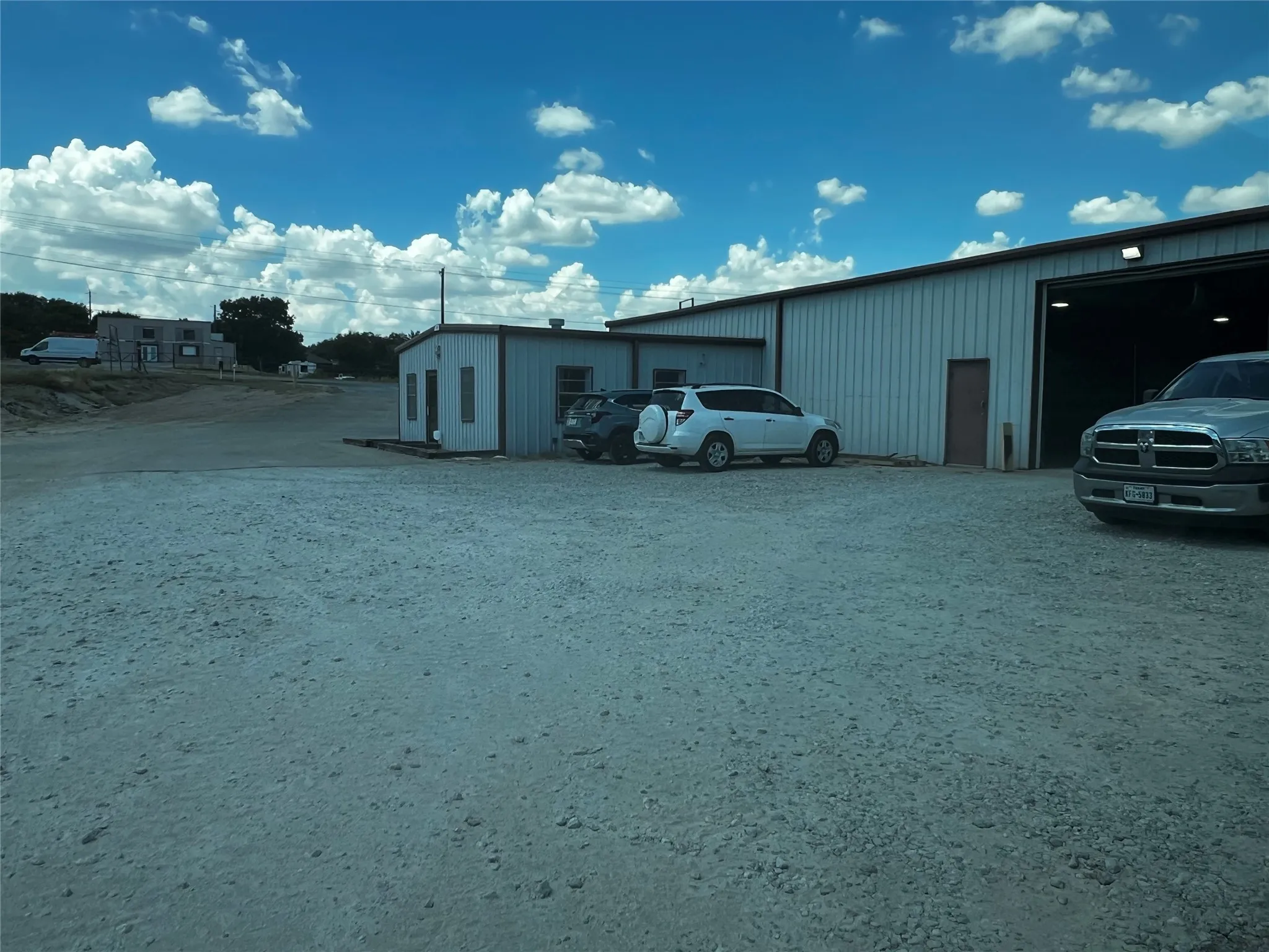 Roll up door/ walk thru door to main ware house