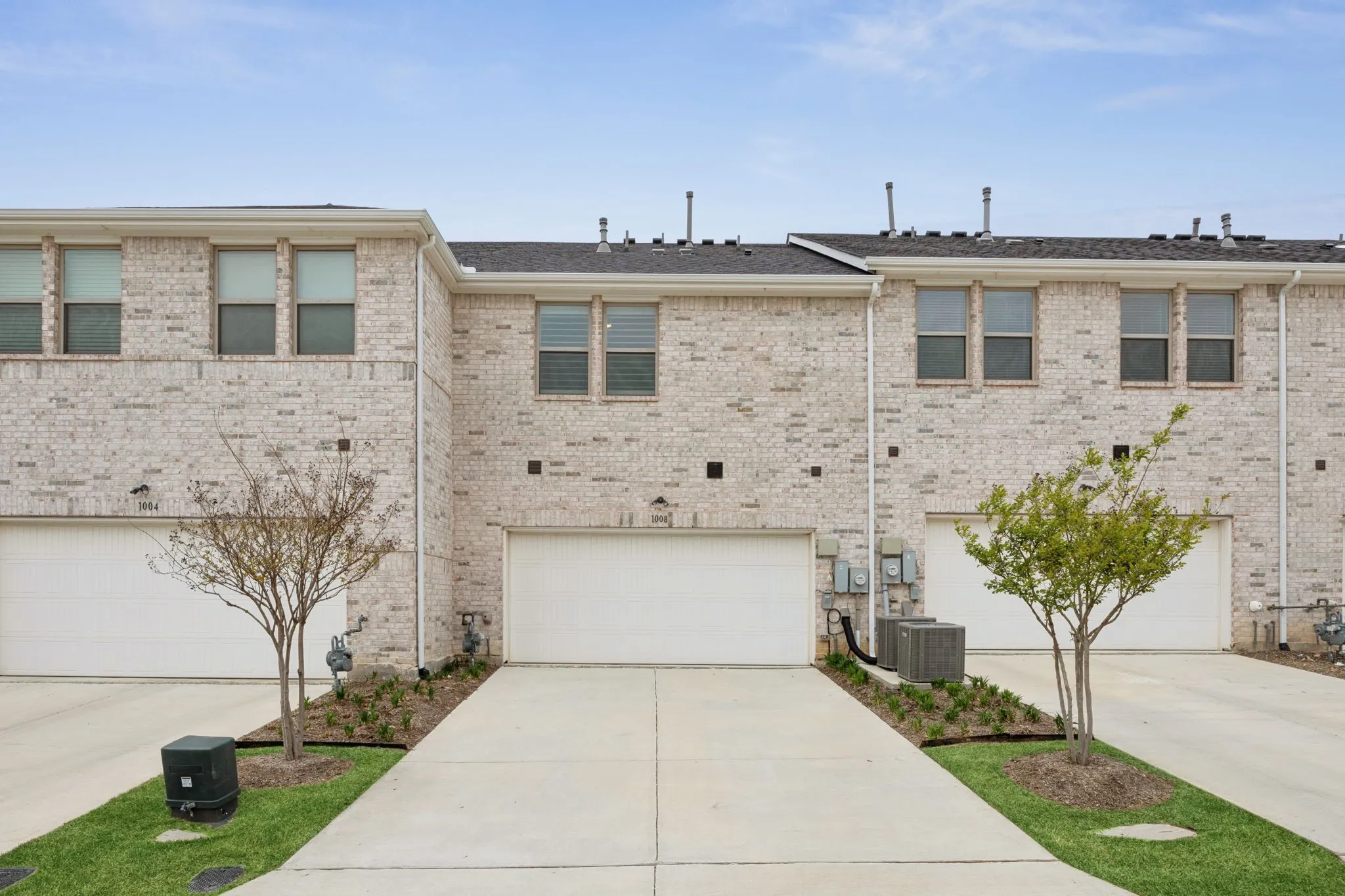 Two-car Garage off the Back of the Townhome