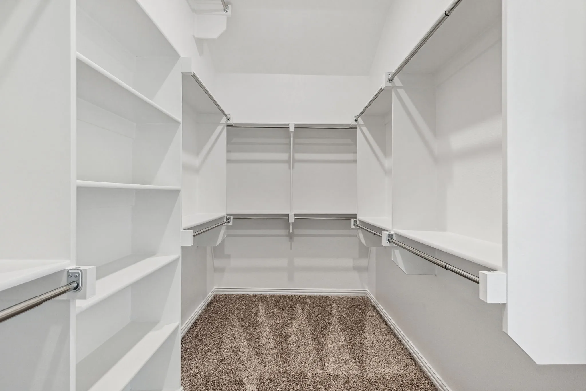 Large Primary Closet with Floor-to-Ceiling Storage