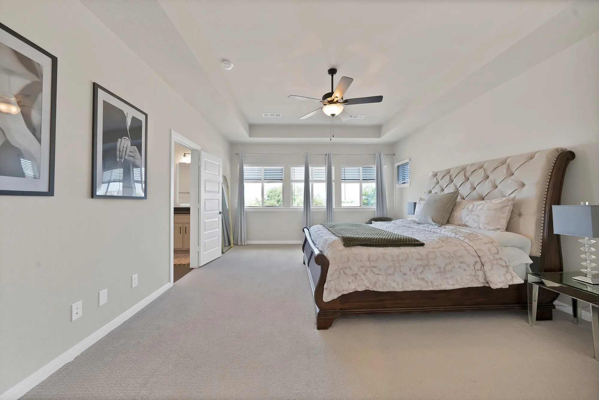 upstairs