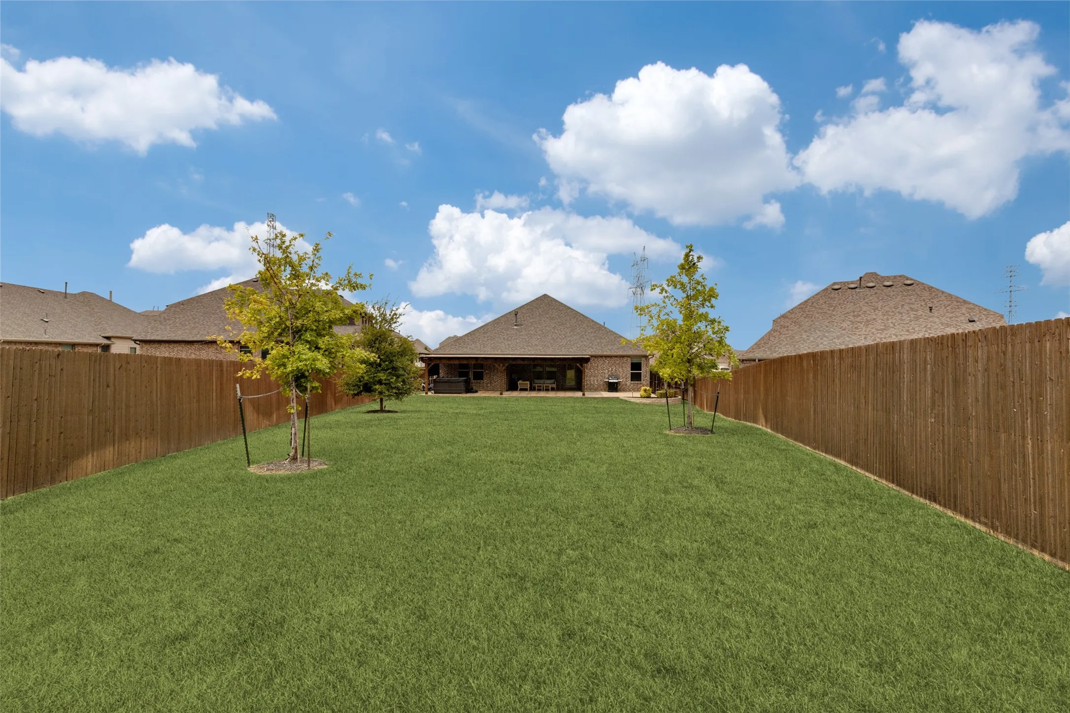 Large Back yard