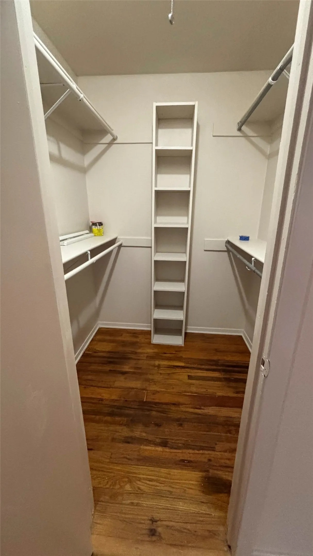Primary closet