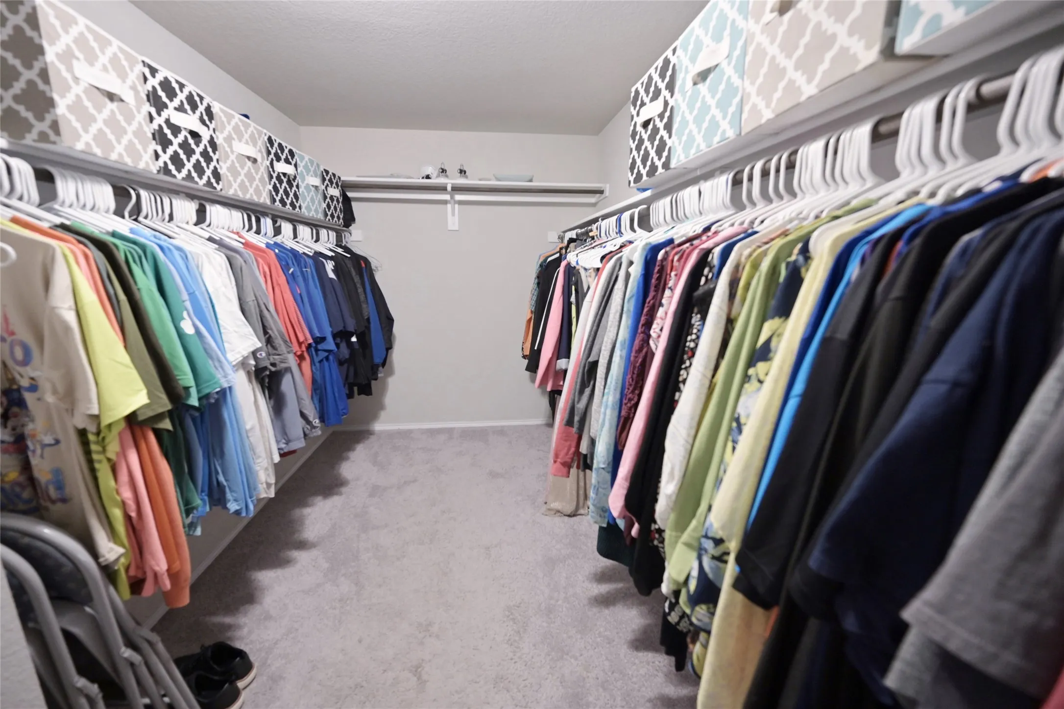 Large walk-in closet