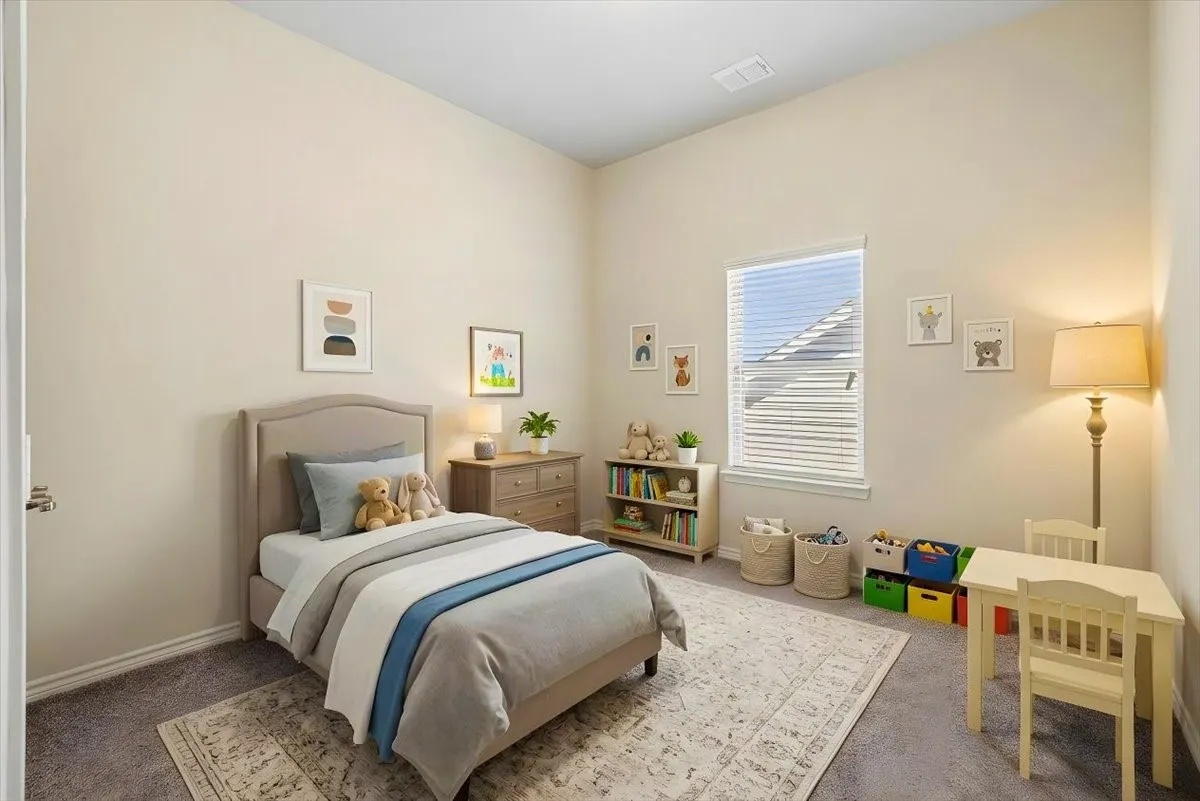 staged bedroom