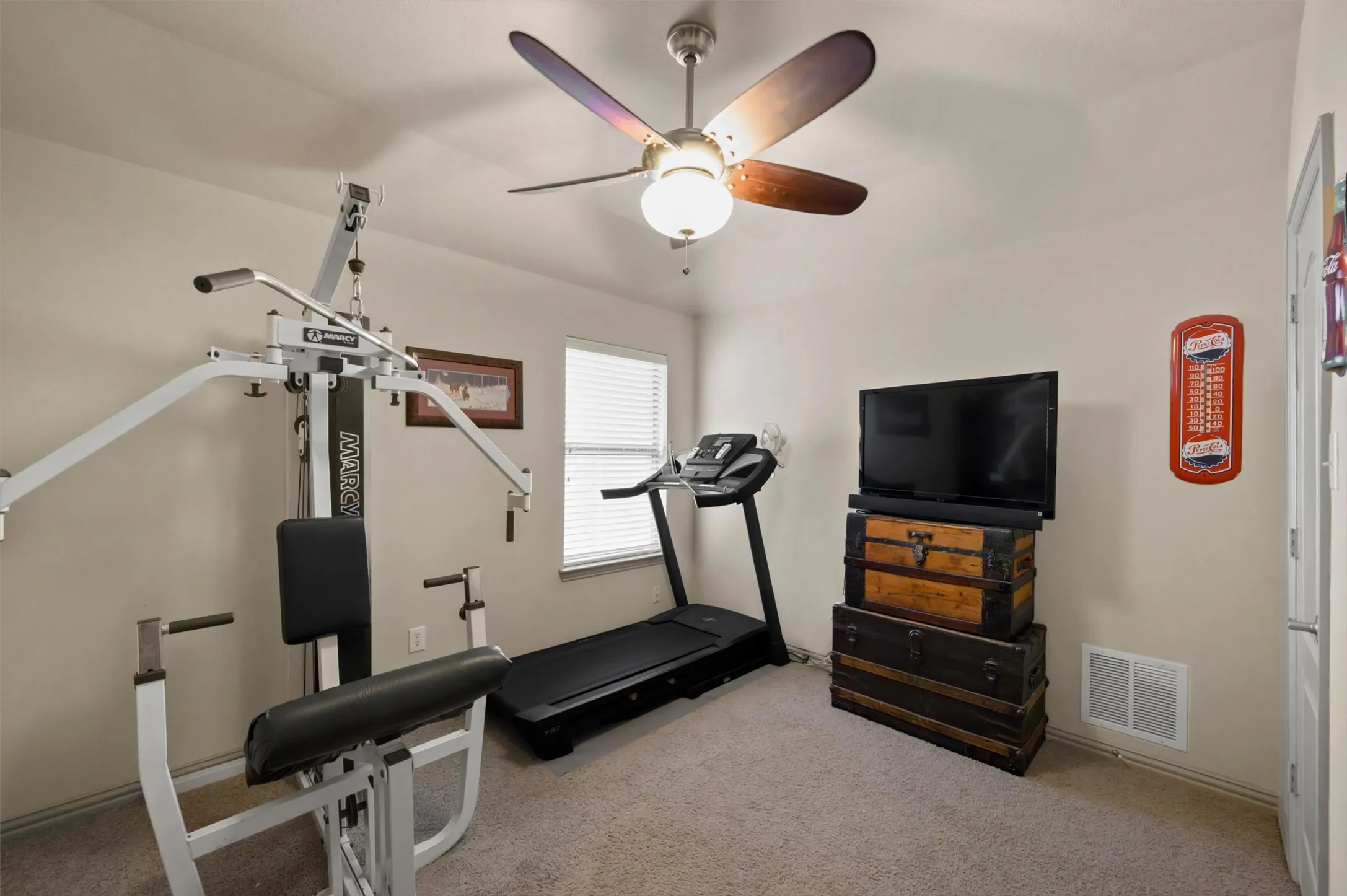 3rd Bedroom currently used as an exercise room