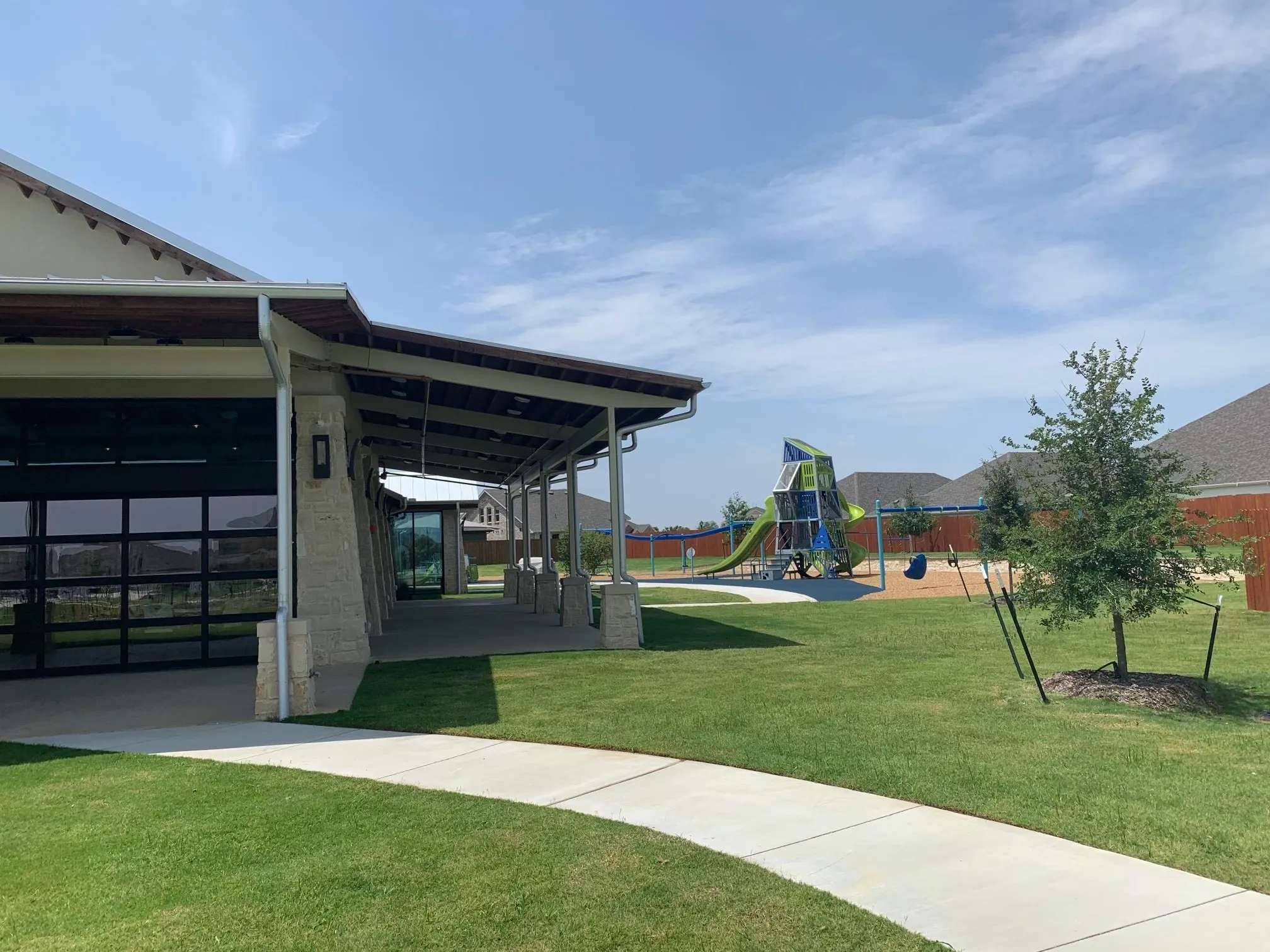 Club House next to Playground
