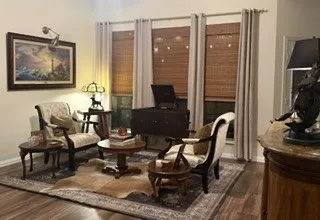 Sitting room just off main entry