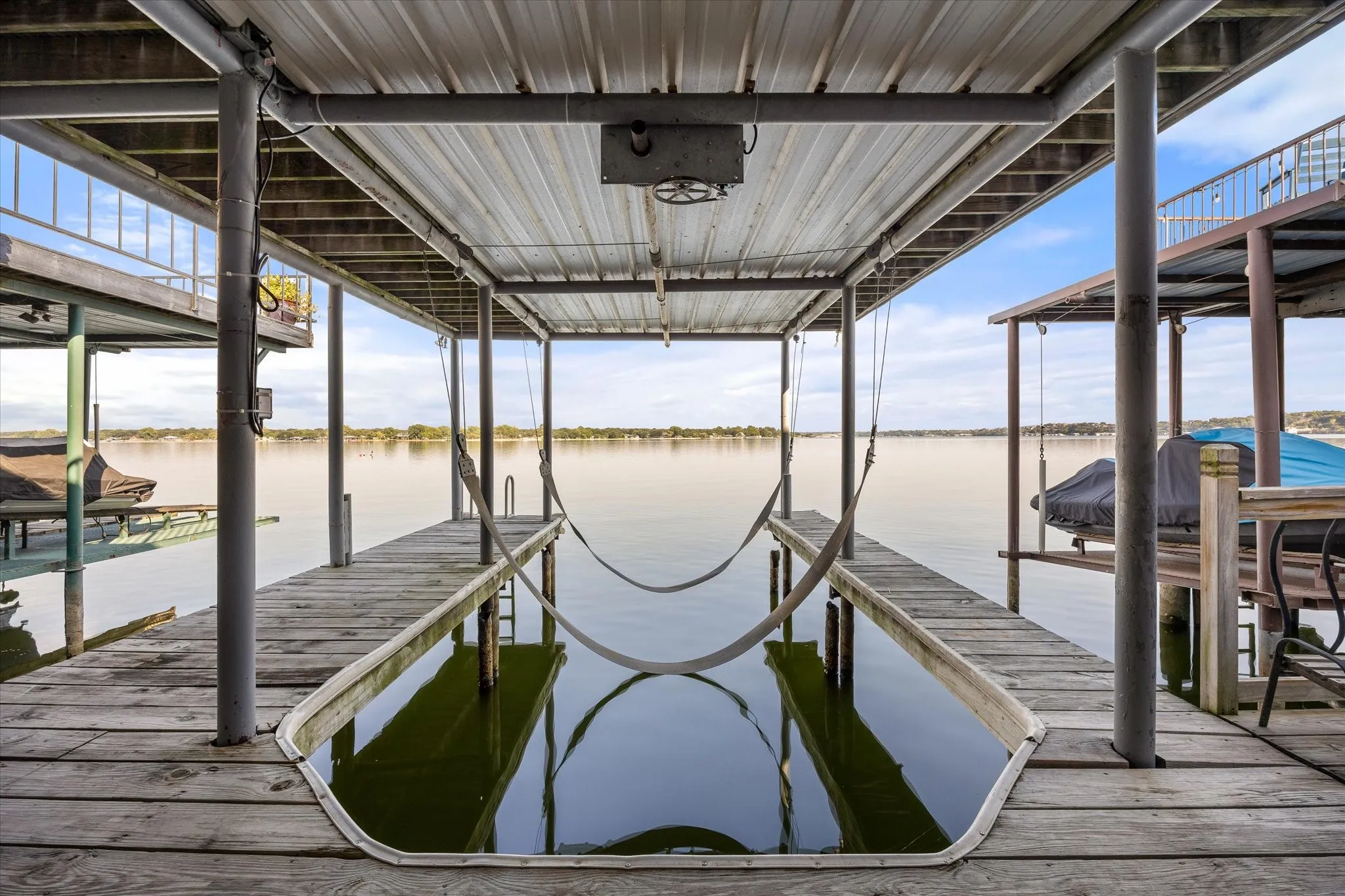 Private boat dock