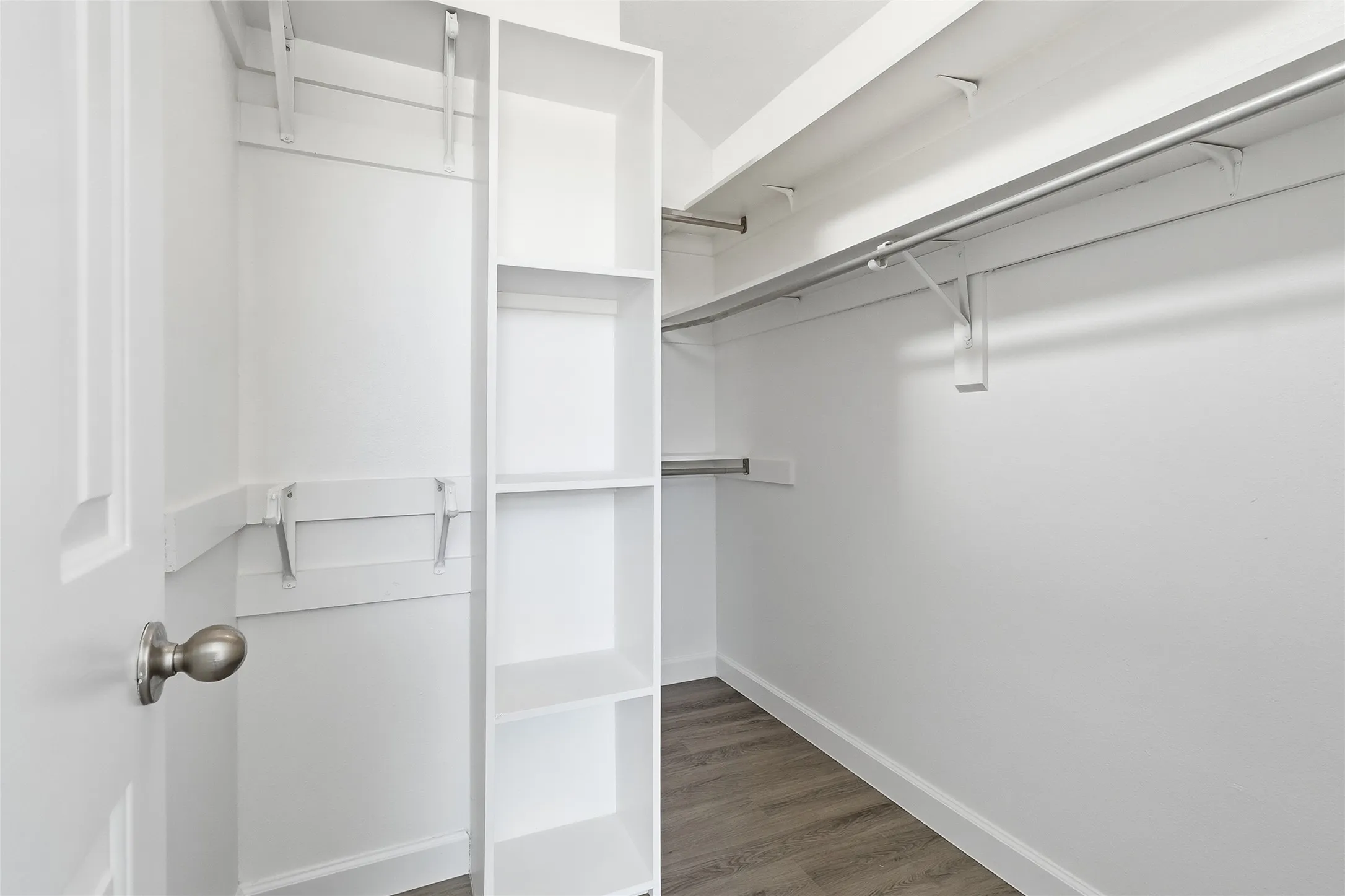 Primary closet
