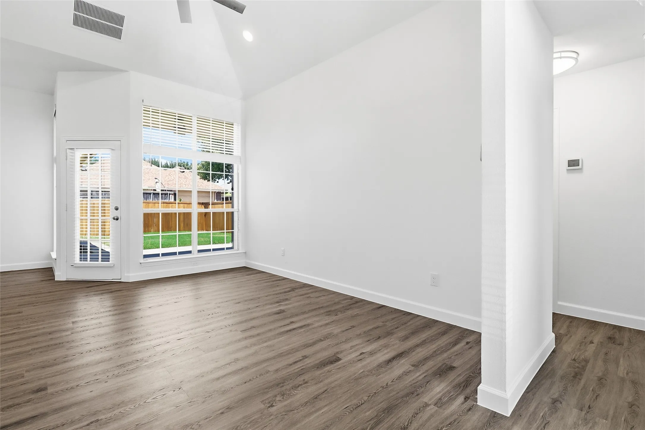 Hall to the right from entry goes to bedrooms
