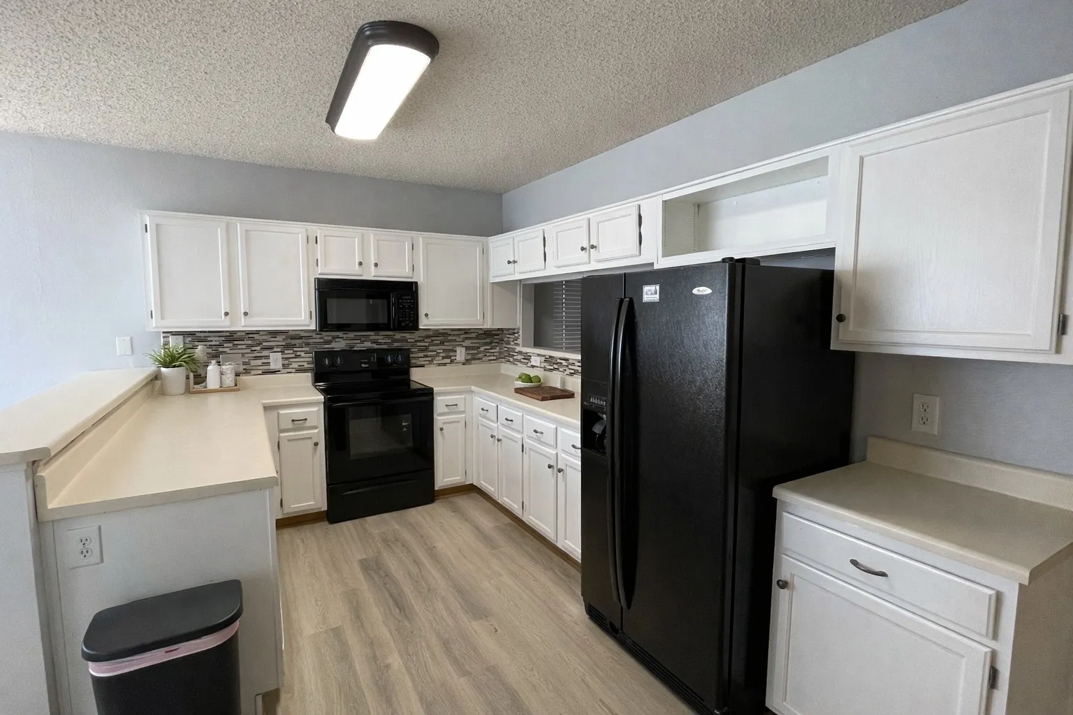 Virtually staged to show potential.