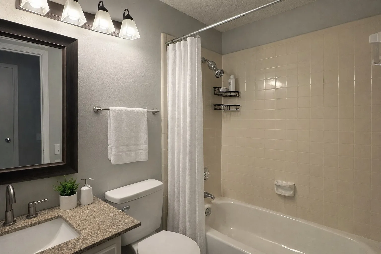 Virtually staged to show potential.