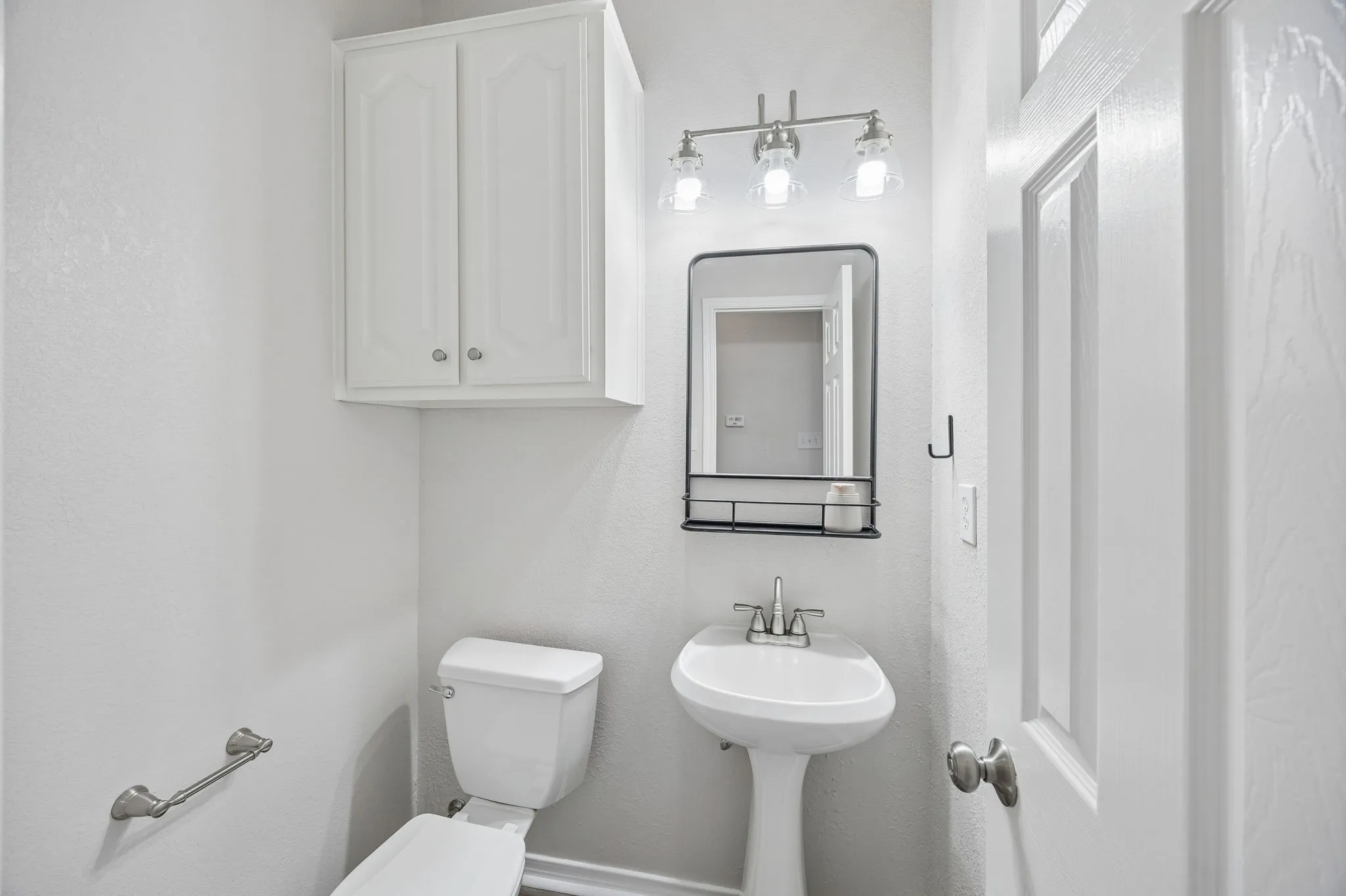 downstairs half bath