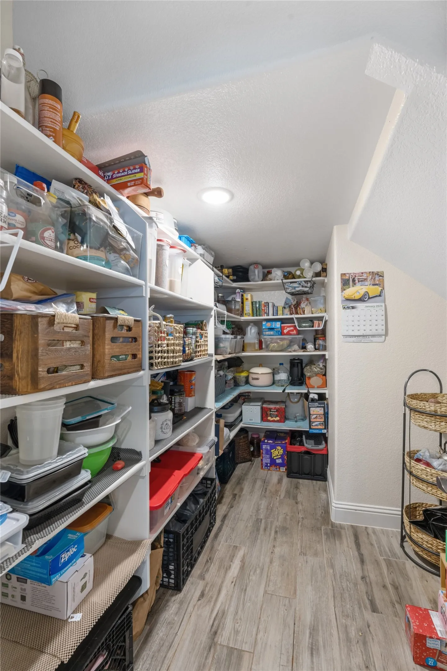 View of storage room