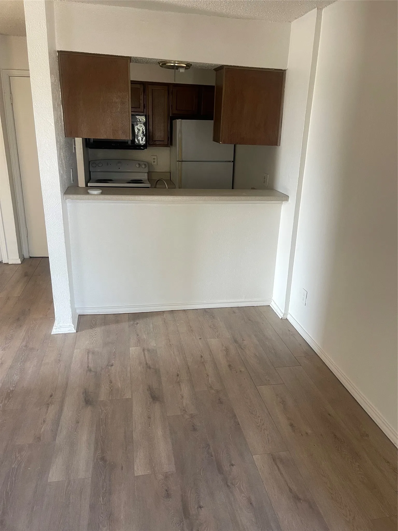 Living room to kitchen