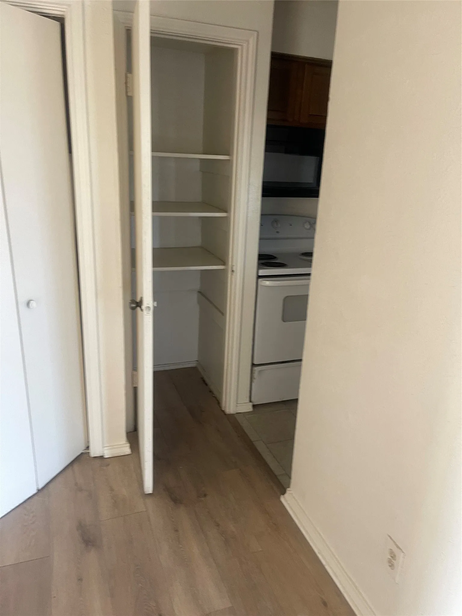 Pantry and kitchen