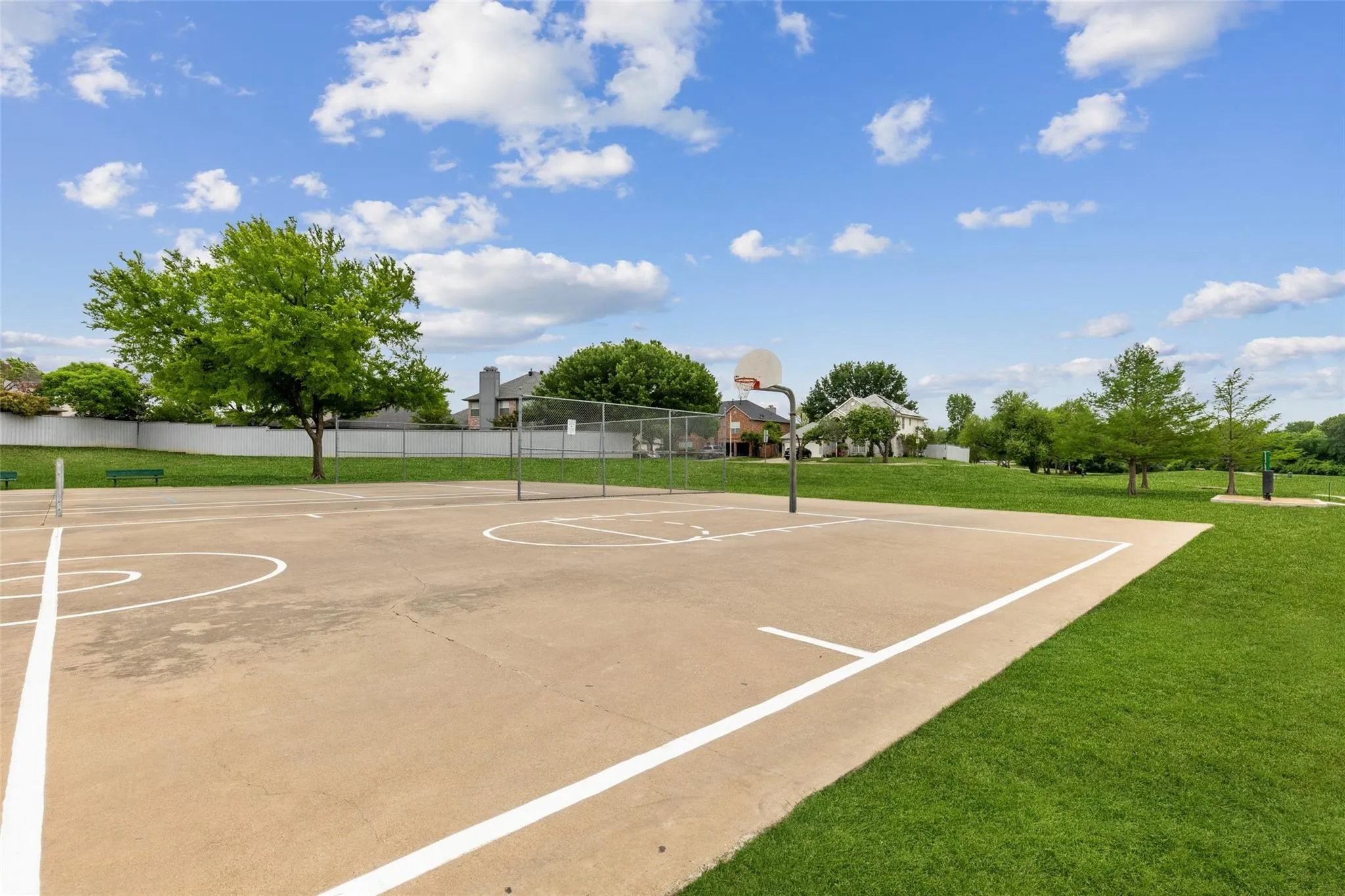 One of many parks and fields in Arcadia and Park Glen
