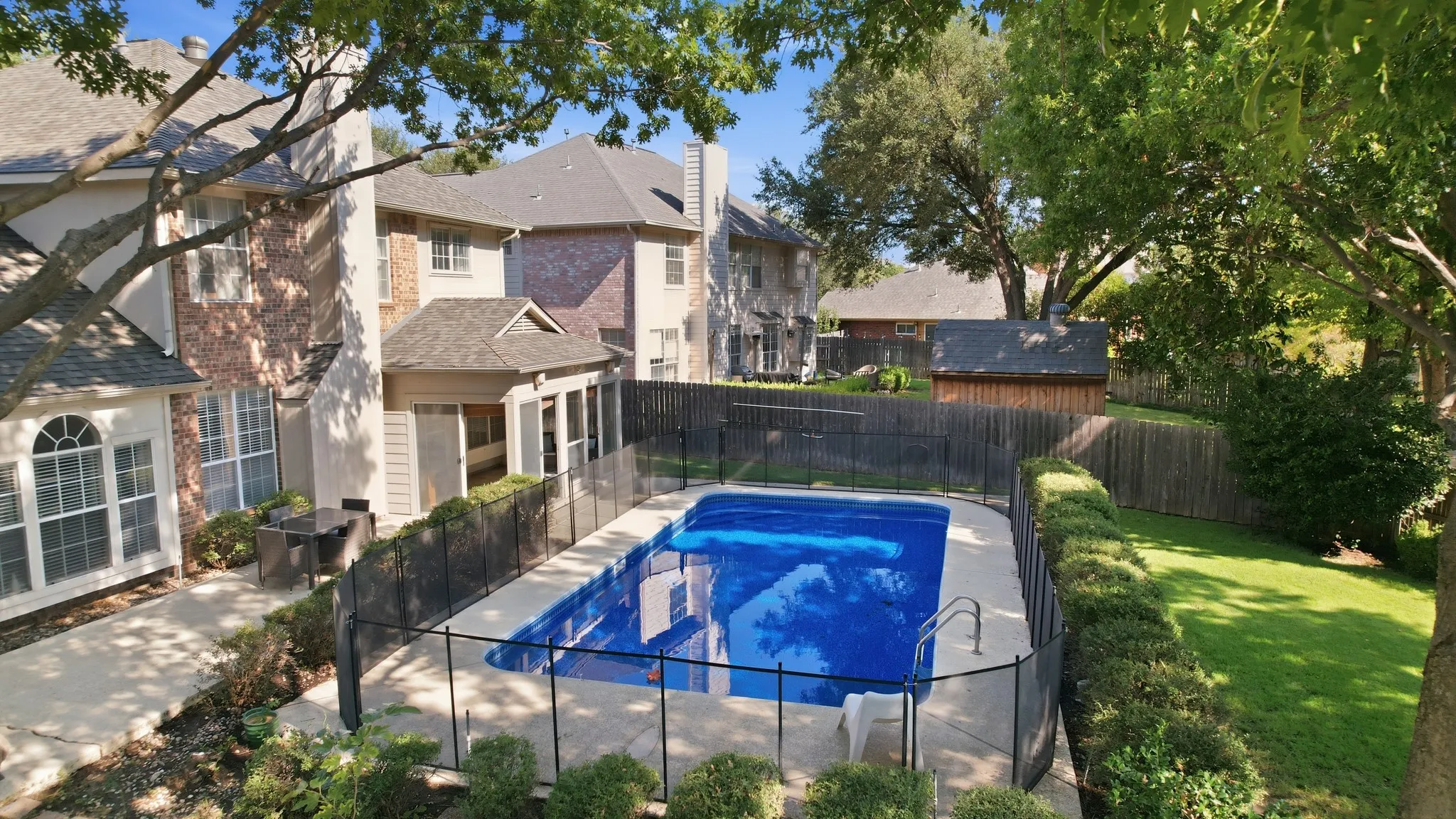 New roof 2026. Pool fence for peace of mind it is also removable and easy to reinstall.