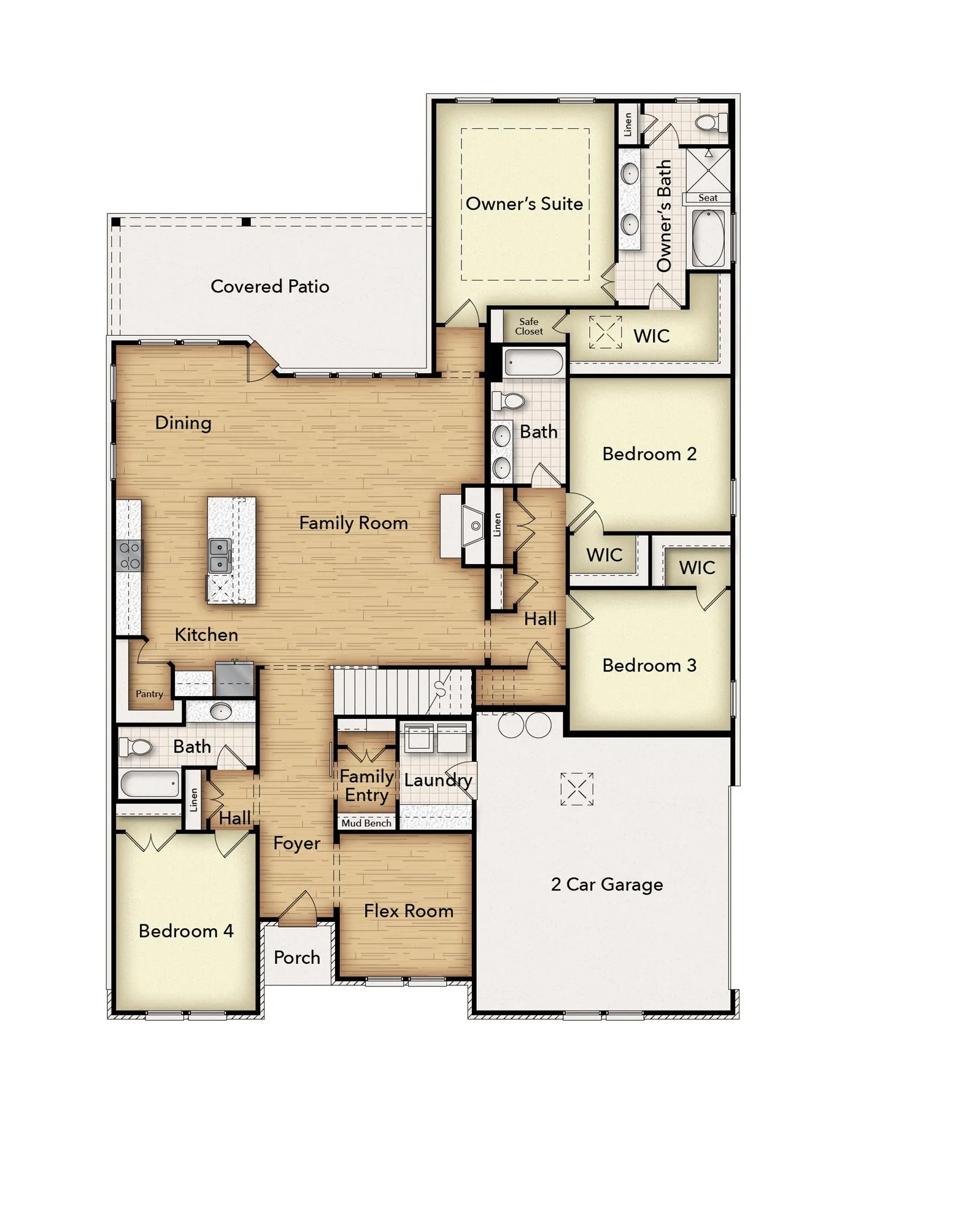 Single Family Residence For Sale in Wise County , 108 Pheasant Run Drive, New Fairview, Texas 76078, 5 Bedroom, 4 Bathroom, 2 Garage spaces, 3,111 Sqft, built in 2026, mls#21377051, Real Estate Agent in New Fairview, Homes For Sale in Wise county, Homes For Sale in New Fairview, Realtor in New Fairview Texas, Real Estate Brokerage Independent Realty Texas, Luminita Cordes Realtor
