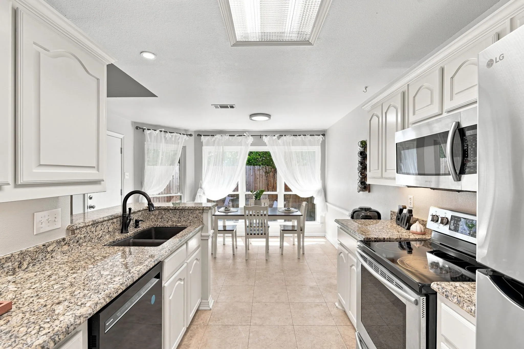 New windows throughout offer plentiful natural light creating a positive and vibrant atmosphere