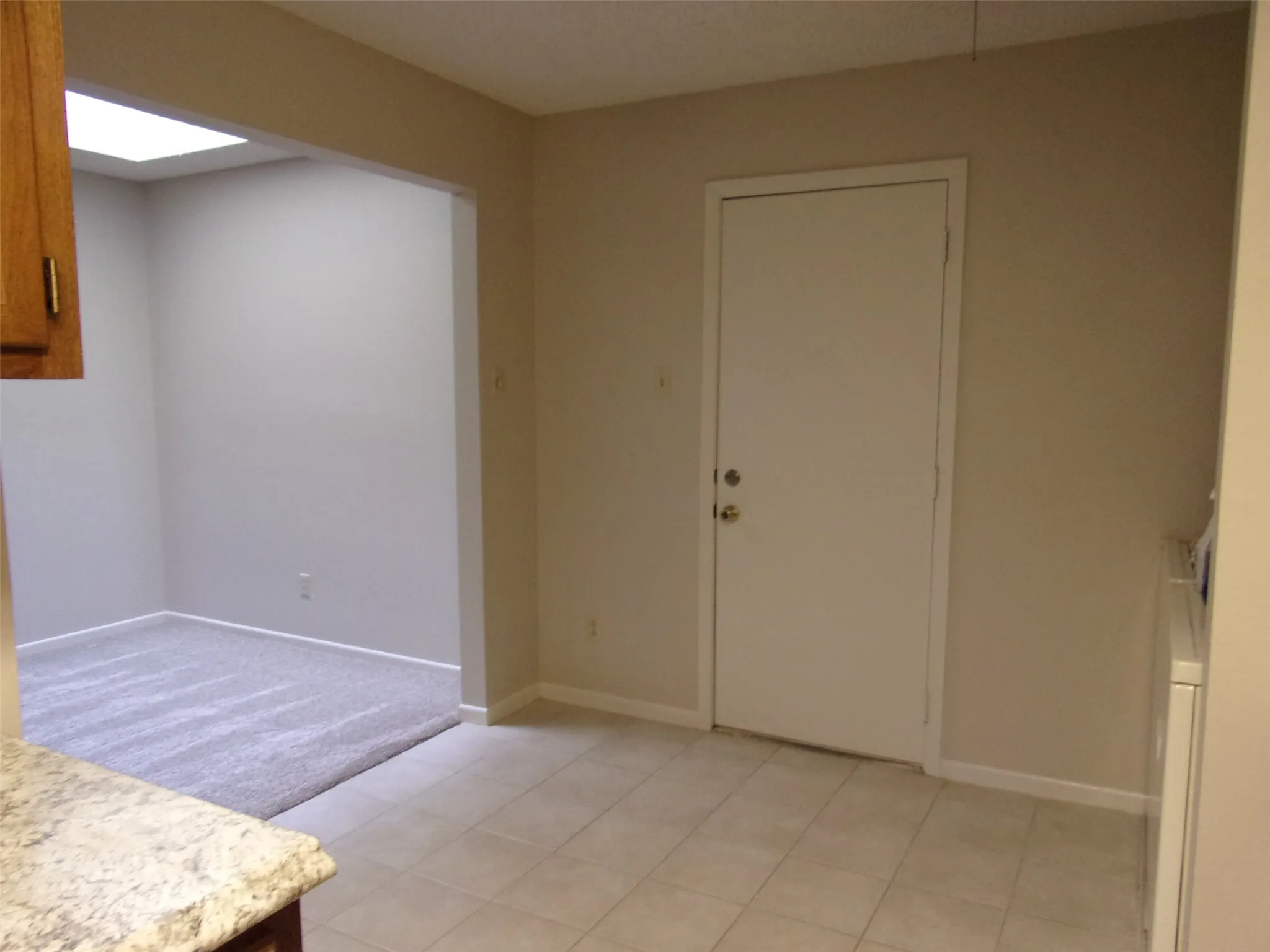Laundry off kitchen