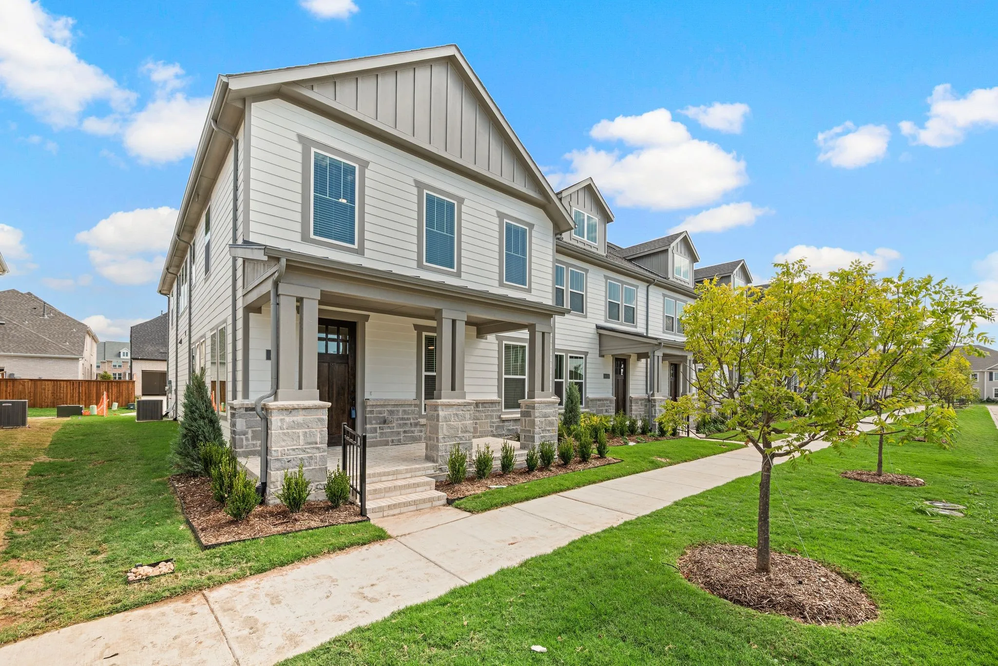 Covered Front Porch offers outdoor space