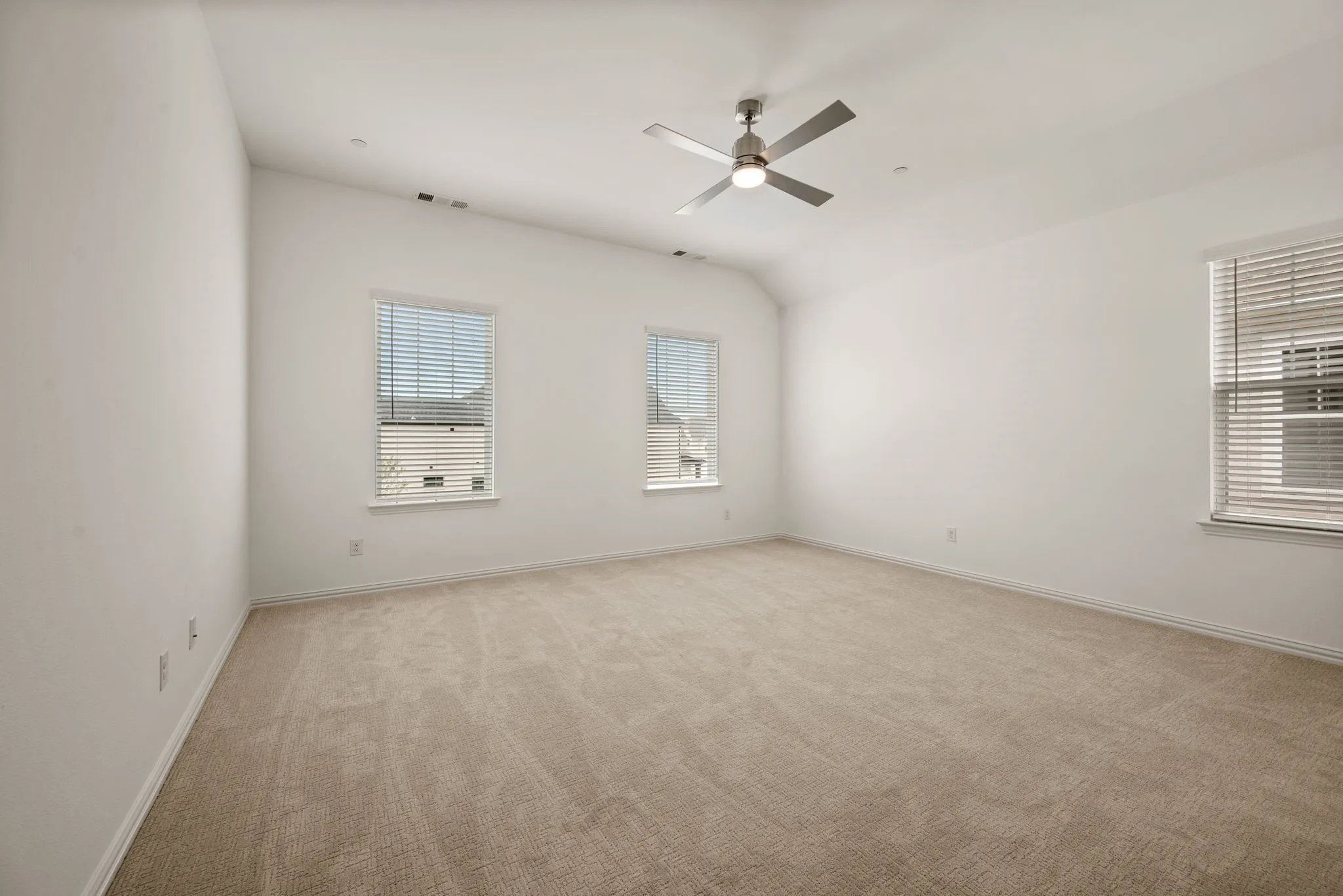 Primary Bedroom is huge