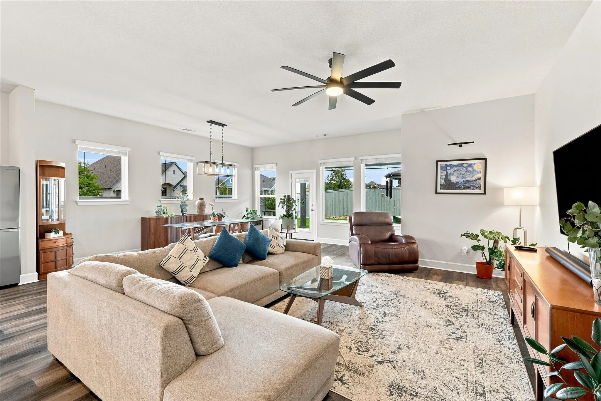 Open concept living