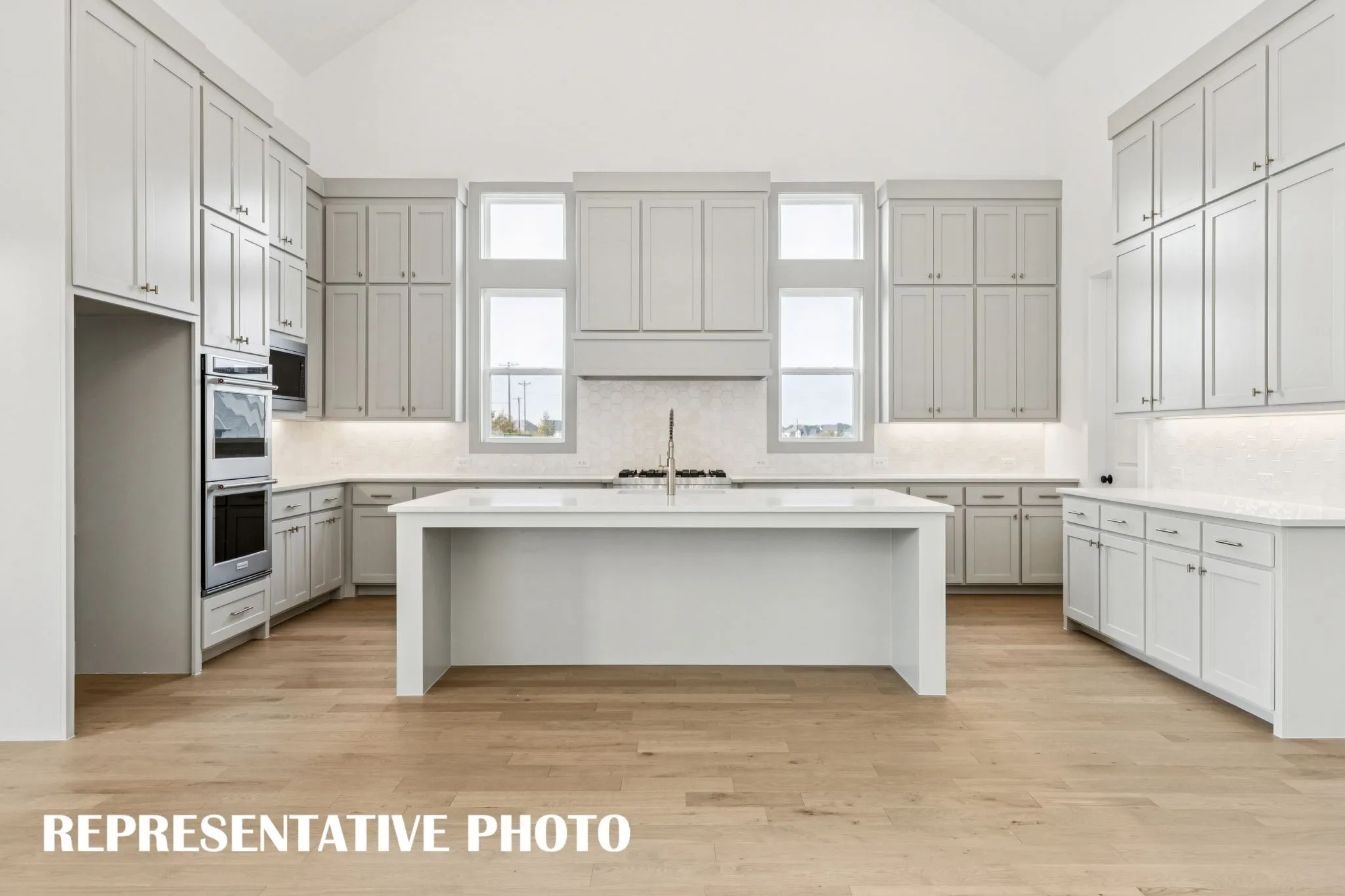 With over the top storage and fantastic prep space, this dream kitchen is one for the ages!  REPRESENTATIVE PHOTO